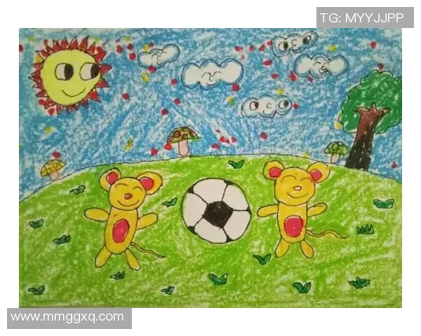 二年级学生快乐足球画展现童趣与梦想的精彩瞬间